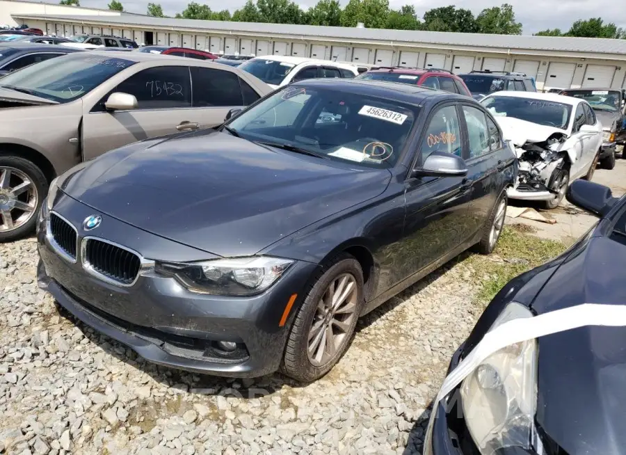 BMW 320 XI 2017 vin WBA8E5G57HNU41929 from auto auction Copart