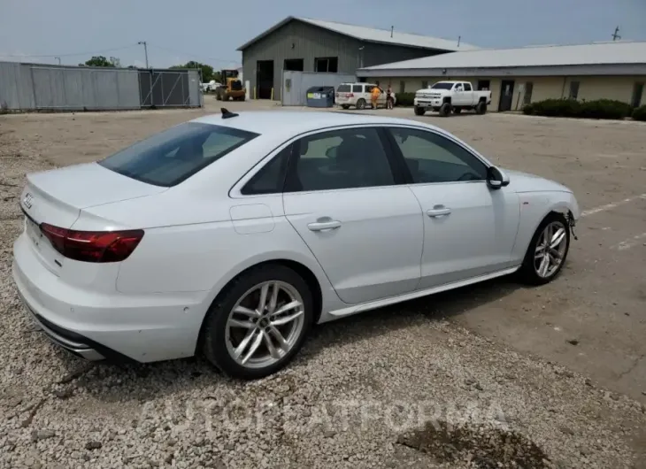 AUDI A4 PRESTIG 2022 vin WAUFAAF4XNN012560 from auto auction Copart