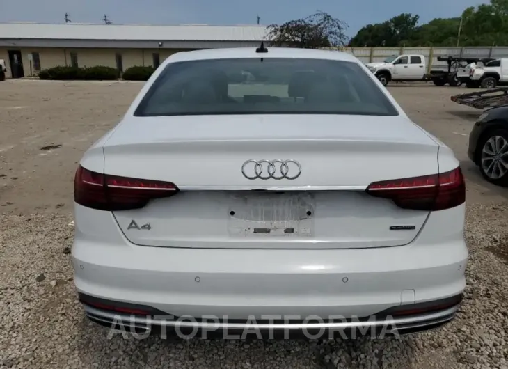 AUDI A4 PRESTIG 2022 vin WAUFAAF4XNN012560 from auto auction Copart