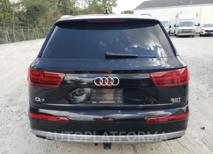 AUDI Q7 PREMIUM 2018 vin WA1LAAF78JD001213 from auto auction Copart