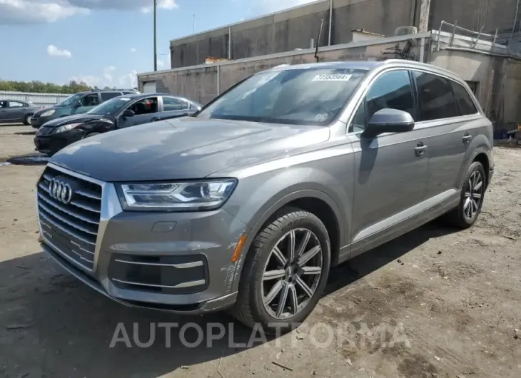 AUDI Q7 PREMIUM 2018 vin WA1LHAF71JD001372 from auto auction Copart