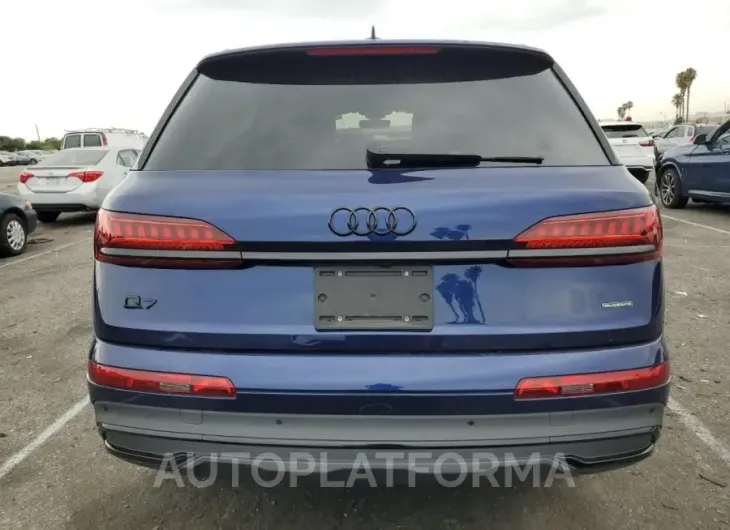 AUDI Q7 PREMIUM 2022 vin WA1LXBF78ND008916 from auto auction Copart