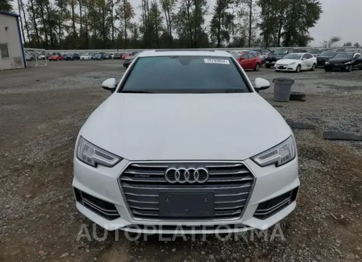 AUDI A4 PREMIUM 2018 vin WAUENAF40JA049490 from auto auction Copart