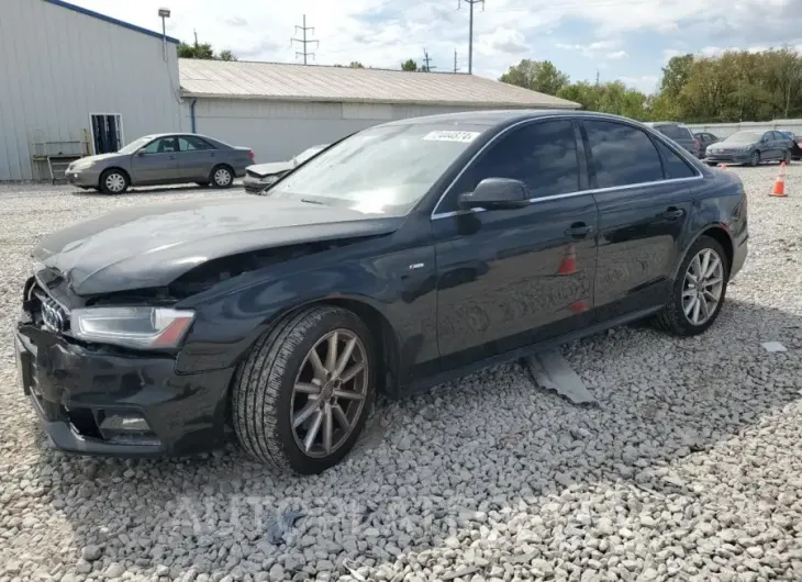 AUDI A4 PREMIUM 2015 vin WAUFFAFL6FN016924 from auto auction Copart