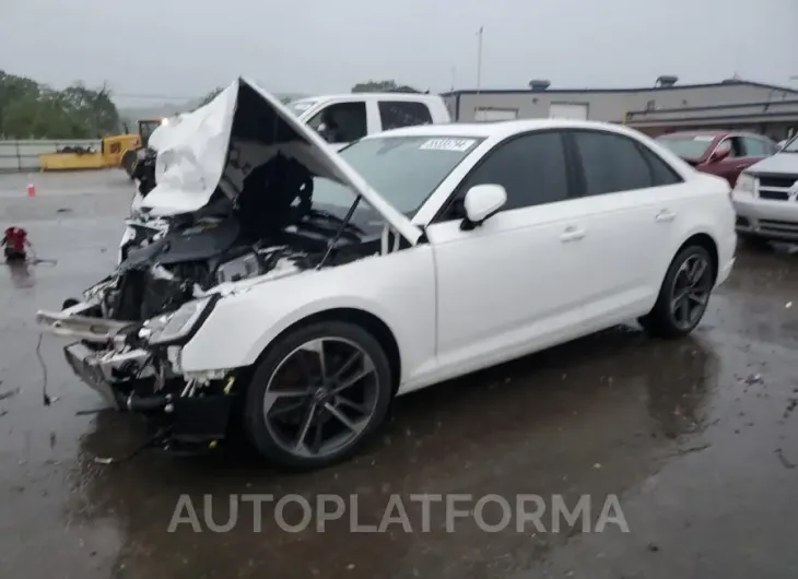 AUDI A4 PREMIUM 2019 vin WAUGMAF40KA118496 from auto auction Copart