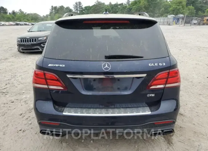 MERCEDES-BENZ GLE 63 AMG 2017 vin 4JGDA7EB0HA876411 from auto auction Copart