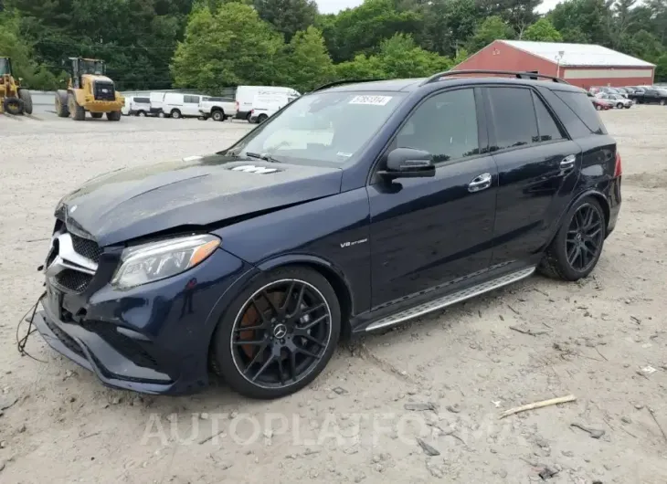 MERCEDES-BENZ GLE 63 AMG 2017 vin 4JGDA7EB0HA876411 from auto auction Copart