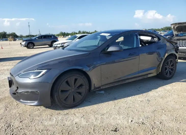 TESLA MODEL S 2022 vin 5YJSA1E50NF476581 from auto auction Copart