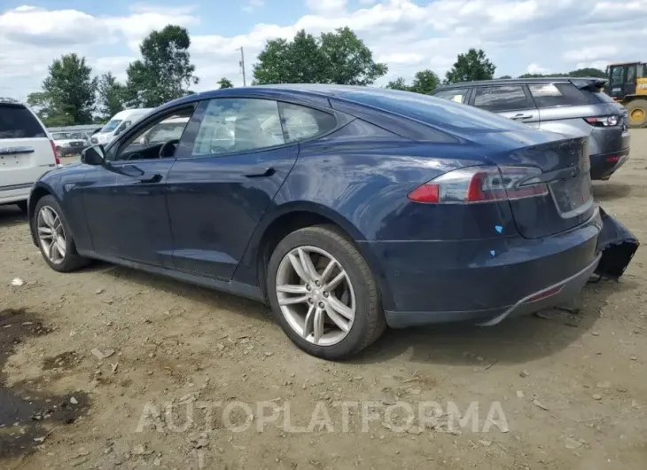 TESLA MODEL S 85 2015 vin 5YJSA1H24FF083525 from auto auction Copart