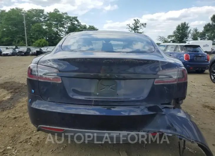 TESLA MODEL S 85 2015 vin 5YJSA1H24FF083525 from auto auction Copart