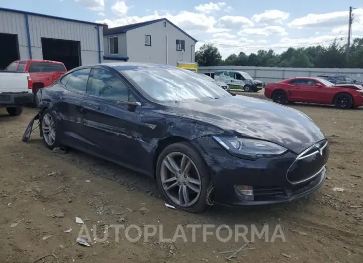 TESLA MODEL S 85 2015 vin 5YJSA1H24FF083525 from auto auction Copart