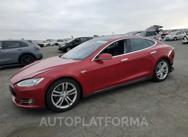 TESLA MODEL S 90 2015 vin 5YJSA1V27FF098749 from auto auction Copart