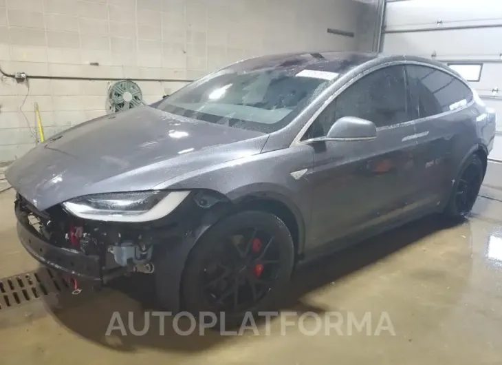 TESLA MODEL X 2016 vin 5YJXCBE40GF003599 from auto auction Copart