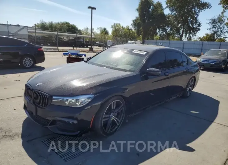 BMW 740 I 2019 vin WBA7E2C53KB218604 from auto auction Copart