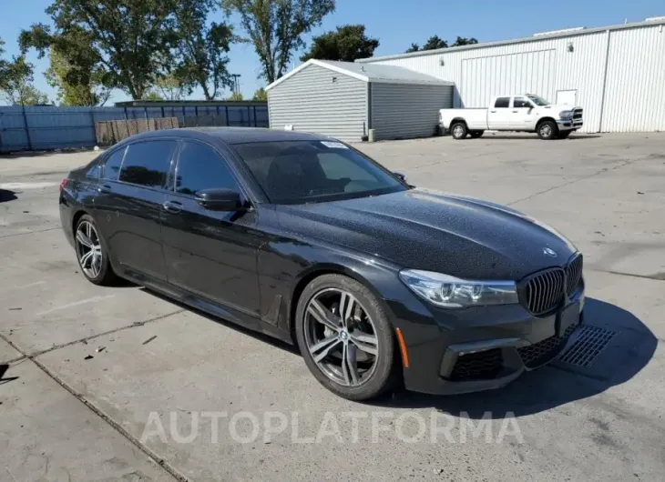 BMW 740 I 2019 vin WBA7E2C53KB218604 from auto auction Copart