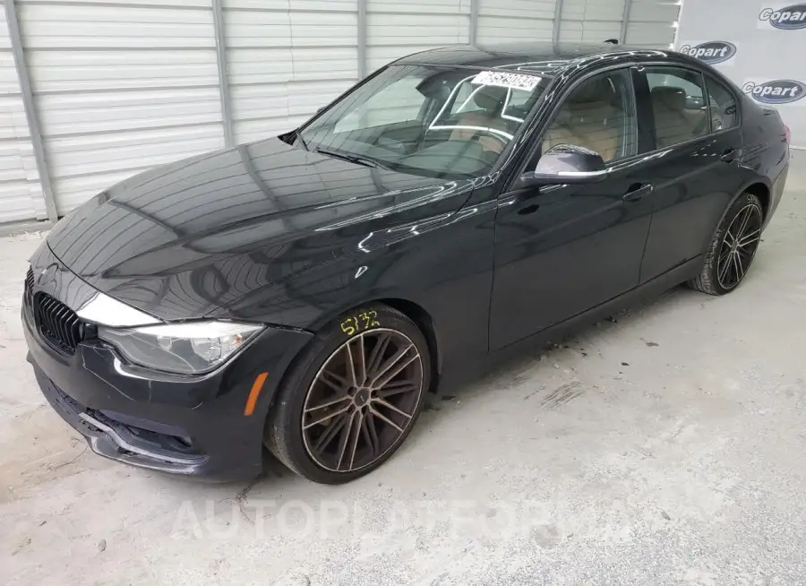 BMW 328 I SULE 2016 vin WBA8E9G53GNT44040 from auto auction Copart