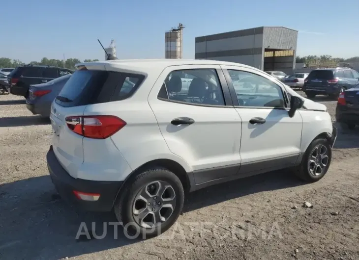 FORD ECOSPORT S 2021 vin MAJ3S2FE2MC440639 from auto auction Copart