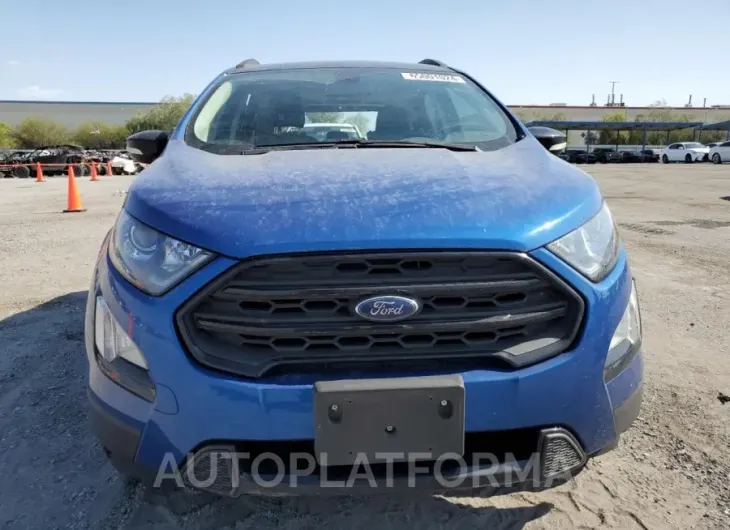 FORD ECOSPORT S 2021 vin MAJ6S3JL7MC430195 from auto auction Copart