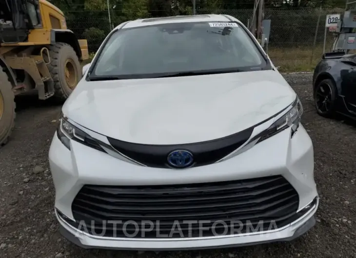 TOYOTA SIENNA XLE 2022 vin 5TDYRKECXNS119962 from auto auction Copart