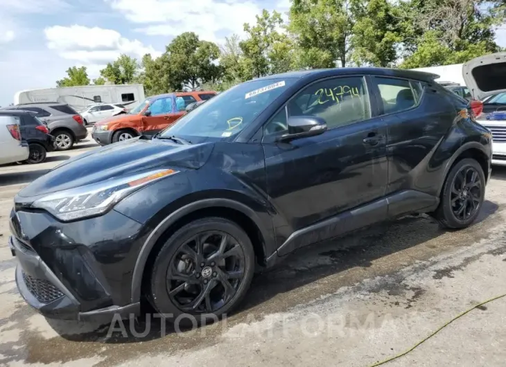 TOYOTA C-HR XLE 2021 vin JTNKHMBXXM1107197 from auto auction Copart