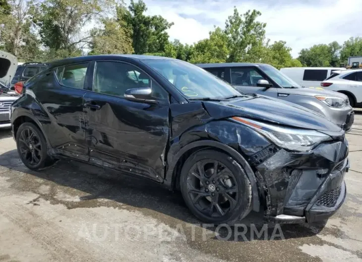 TOYOTA C-HR XLE 2021 vin JTNKHMBXXM1107197 from auto auction Copart