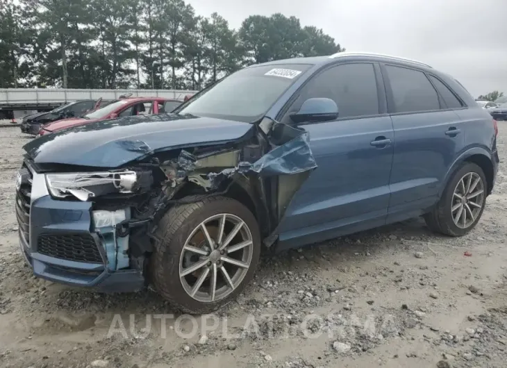 AUDI Q3 PREMIUM 2018 vin WA1BCCFS8JR023771 from auto auction Copart