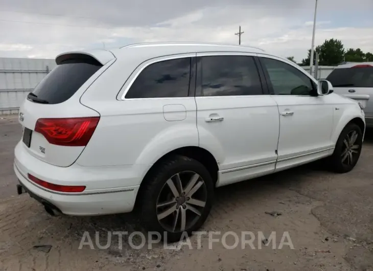 AUDI Q7 PREMIUM 2015 vin WA1LGAFE7FD014393 from auto auction Copart