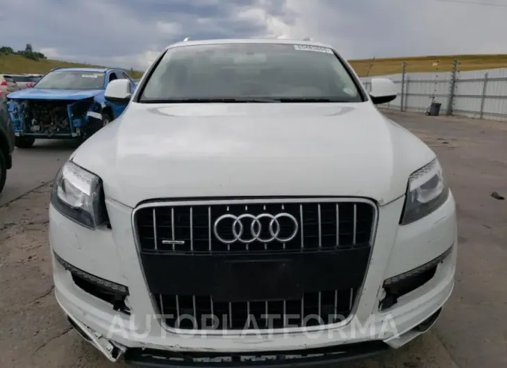 AUDI Q7 PREMIUM 2015 vin WA1LGAFE7FD014393 from auto auction Copart