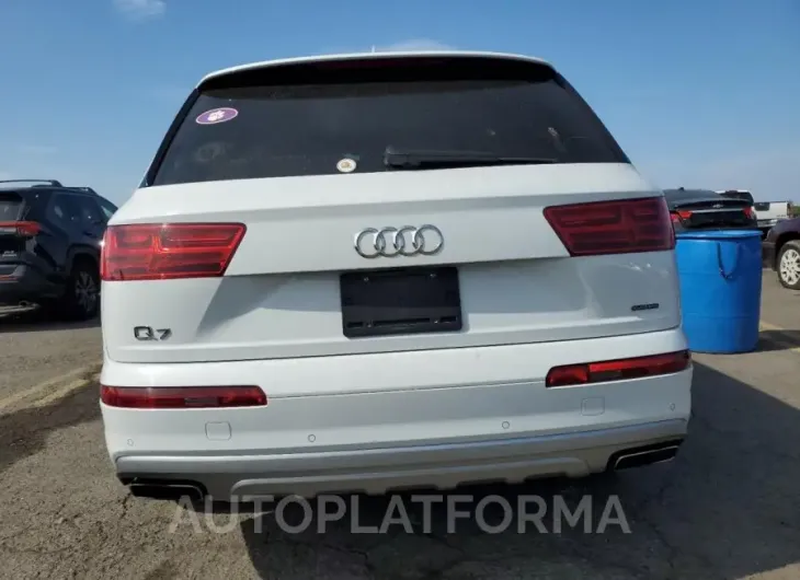 AUDI Q7 PREMIUM 2018 vin WA1LHAF72JD049947 from auto auction Copart