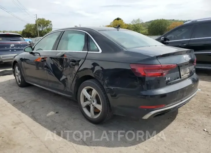 AUDI A4 PREMIUM 2019 vin WAUDNAF48KA099860 from auto auction Copart