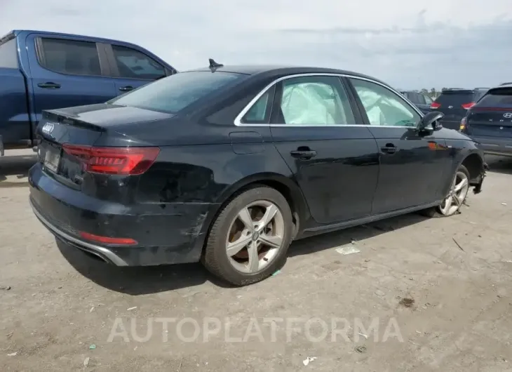 AUDI A4 PREMIUM 2019 vin WAUDNAF48KA099860 from auto auction Copart