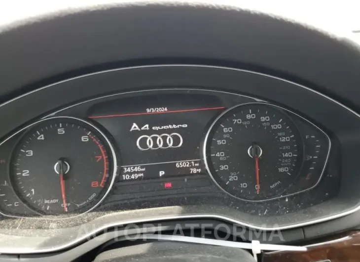 AUDI A4 PREMIUM 2019 vin WAUDNAF48KA099860 from auto auction Copart