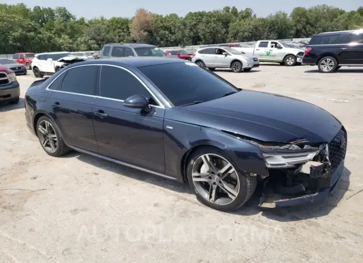 AUDI A4 PREMIUM 2018 vin WAUENAF42JA166827 from auto auction Copart