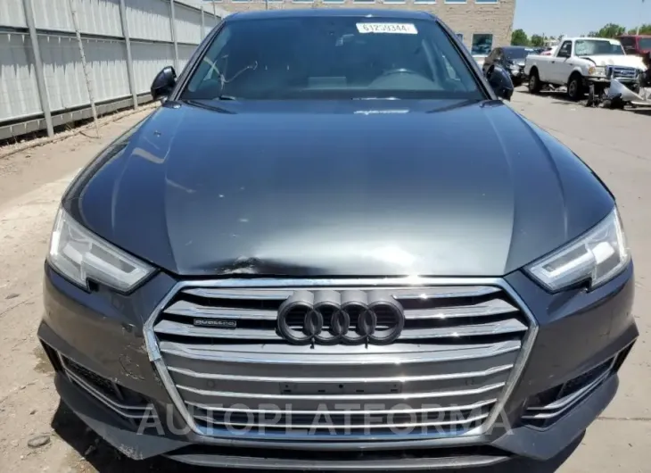 AUDI A4 PREMIUM 2017 vin WAUENAF48HN063849 from auto auction Copart