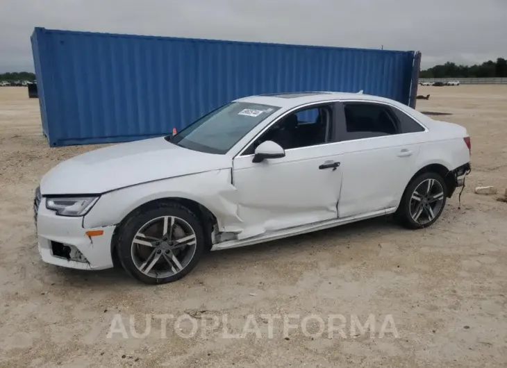 AUDI A4 PREMIUM 2018 vin WAUENAF49JN009420 from auto auction Copart