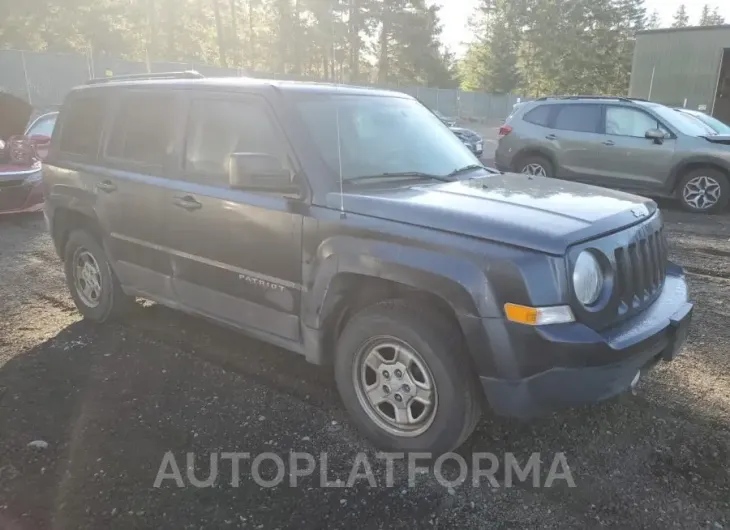 JEEP PATRIOT SP 2015 vin 1C4NJRBB1FD321259 from auto auction Copart