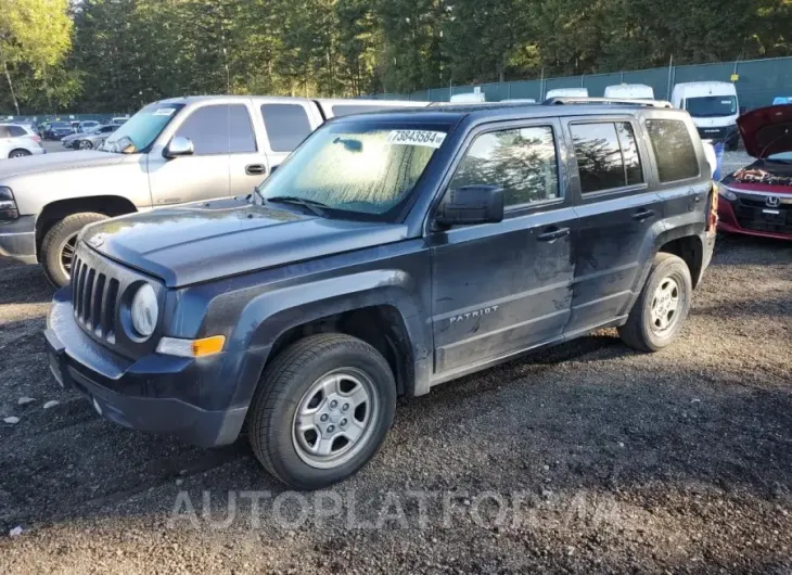 JEEP PATRIOT SP 2015 vin 1C4NJRBB1FD321259 from auto auction Copart