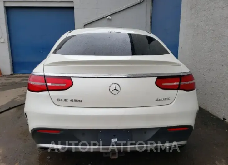 MERCEDES-BENZ GLE COUPE 2016 vin 4JGED6EB1GA007868 from auto auction Copart