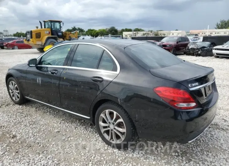 MERCEDES-BENZ C 300 4MAT 2017 vin 55SWF4KB3HU201692 from auto auction Copart