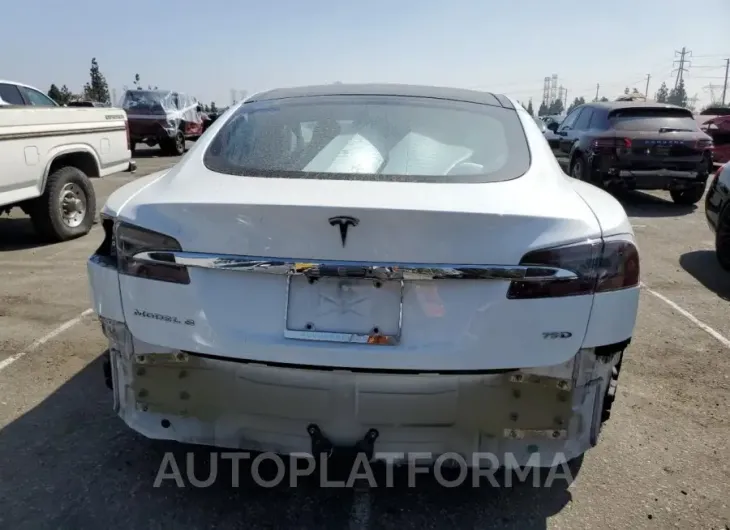 TESLA MODEL S 2017 vin 5YJSA1E20HF232150 from auto auction Copart