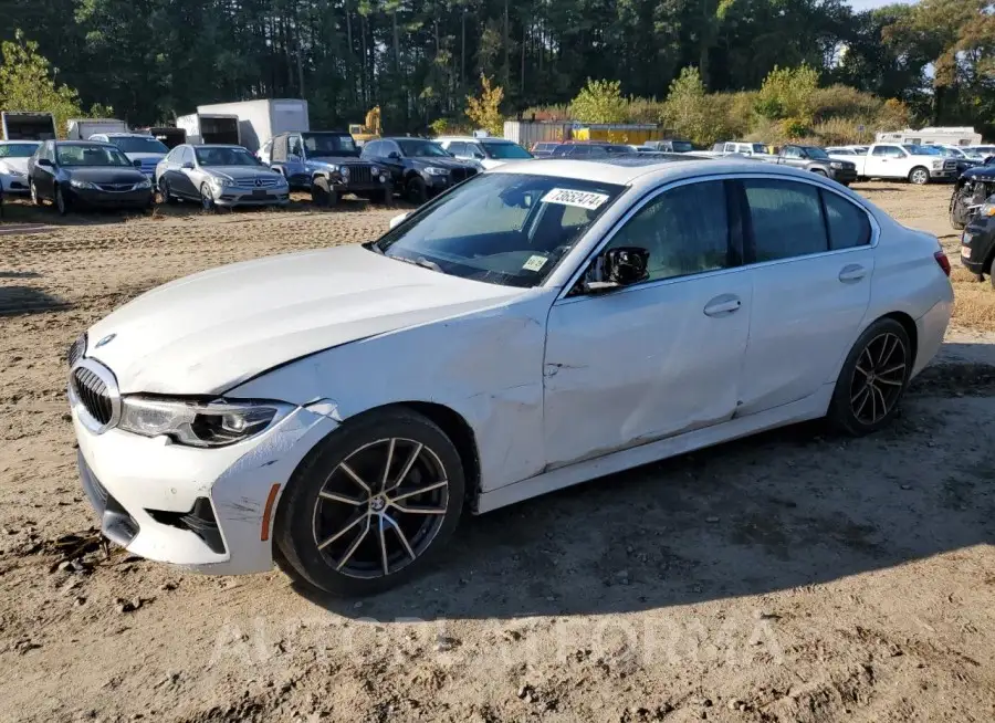 BMW 330XI 2021 vin 3MW5R7J05M8B52125 from auto auction Copart