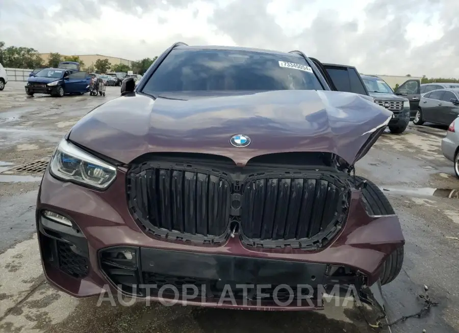 BMW X5 M50I 2021 vin 5UXJU4C05M9E59281 from auto auction Copart