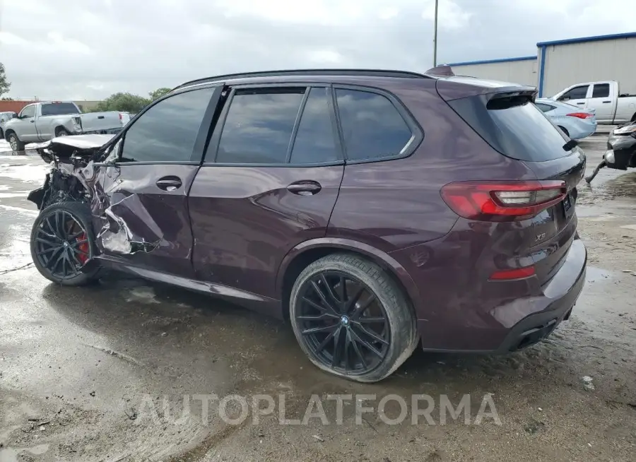 BMW X5 M50I 2021 vin 5UXJU4C05M9E59281 from auto auction Copart