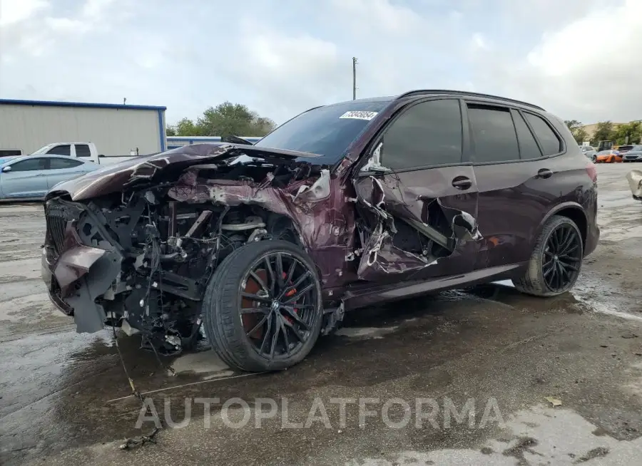 BMW X5 M50I 2021 vin 5UXJU4C05M9E59281 from auto auction Copart