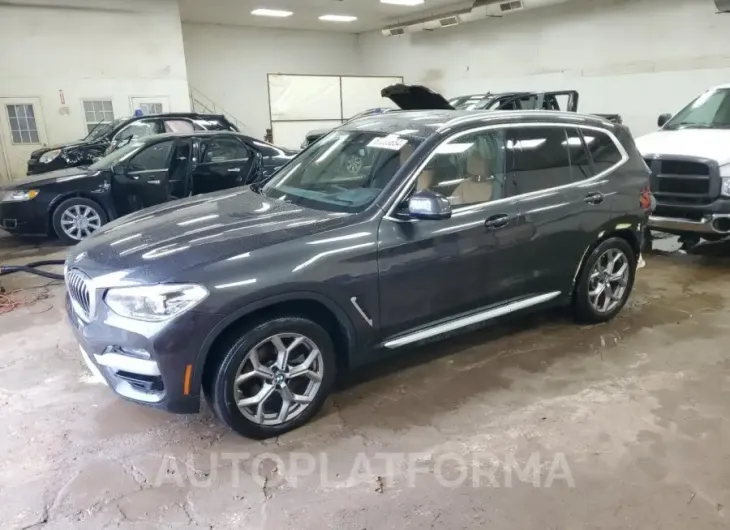 BMW X3 XDRIVE3 2021 vin 5UXTY5C04M9E90492 from auto auction Copart