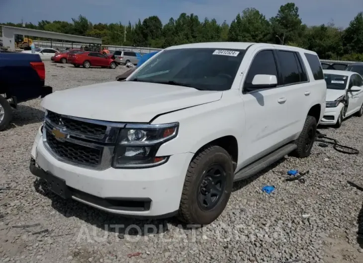 CHEVROLET TAHOE POLI 2016 vin 1GNSKDEC9GR351547 from auto auction Copart