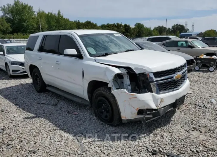 CHEVROLET TAHOE POLI 2016 vin 1GNSKDEC9GR351547 from auto auction Copart