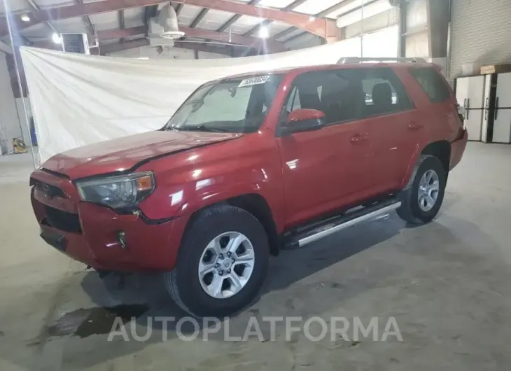 TOYOTA 4RUNNER SR 2016 vin JTEBU5JR2G5390809 from auto auction Copart