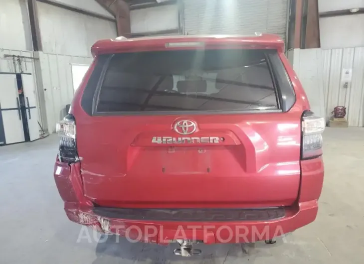 TOYOTA 4RUNNER SR 2016 vin JTEBU5JR2G5390809 from auto auction Copart