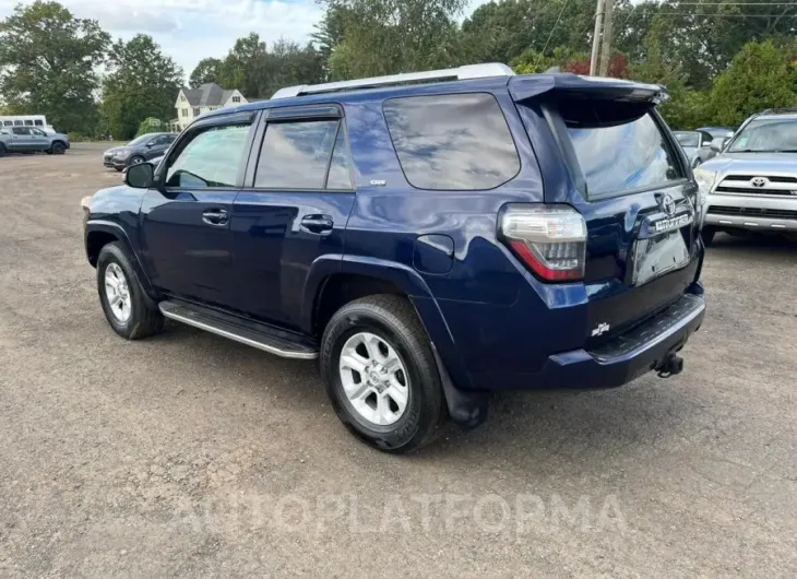 TOYOTA 4RUNNER SR 2016 vin JTEBU5JR6G5314123 from auto auction Copart